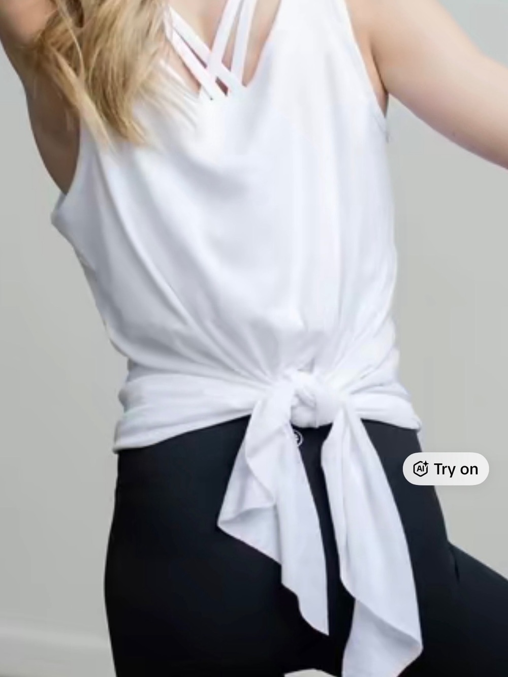 Savvy Sage Luxe Reversible Tank - Picture 2 of 2